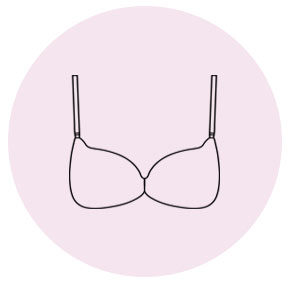 Illustration of Upbra tshirt bra