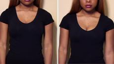 Upbra Lift up Bra before and after