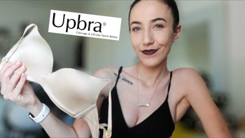 Upbra bras for strapless outfits